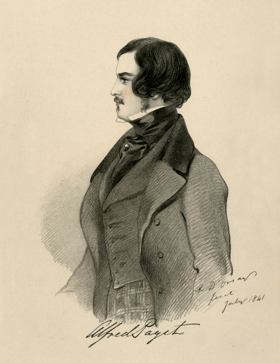Alfred Paget, 1841. od Richard James Lane