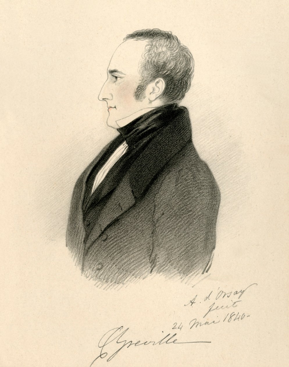 Charles Greville, 1840. od Richard James Lane