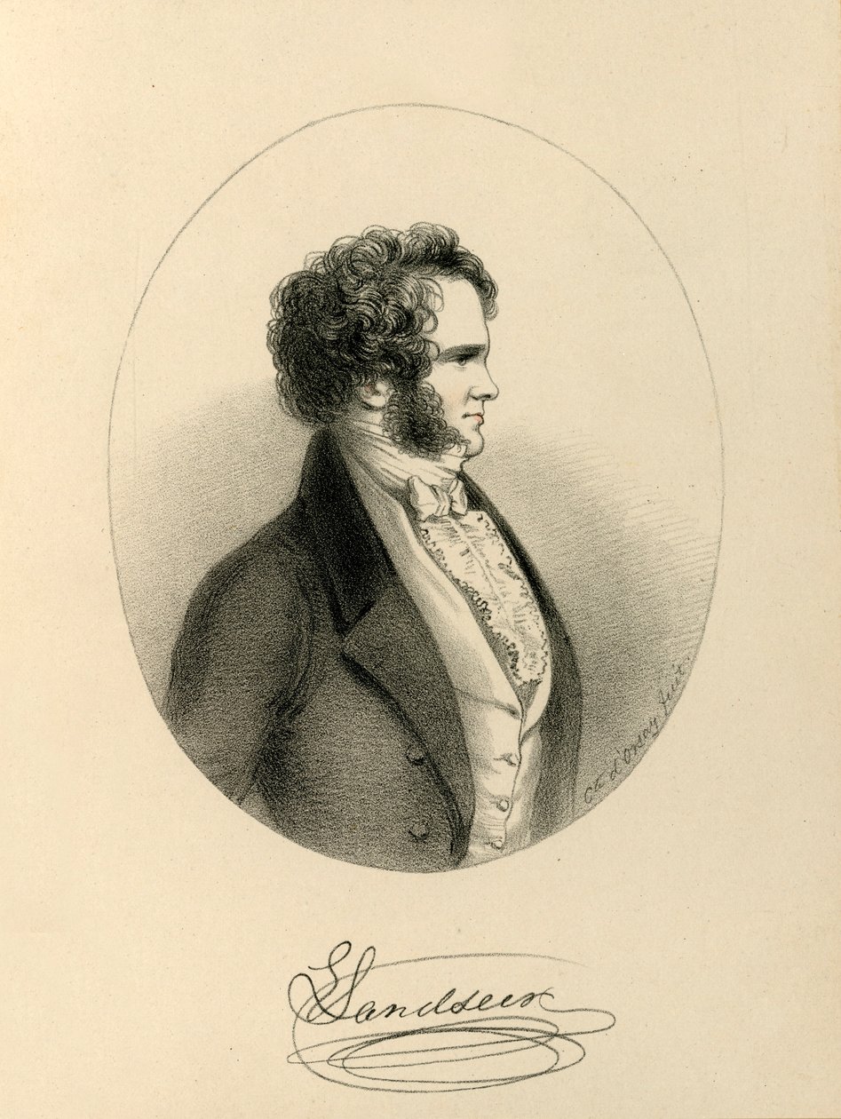 E. Landseer, c1843. od Richard James Lane