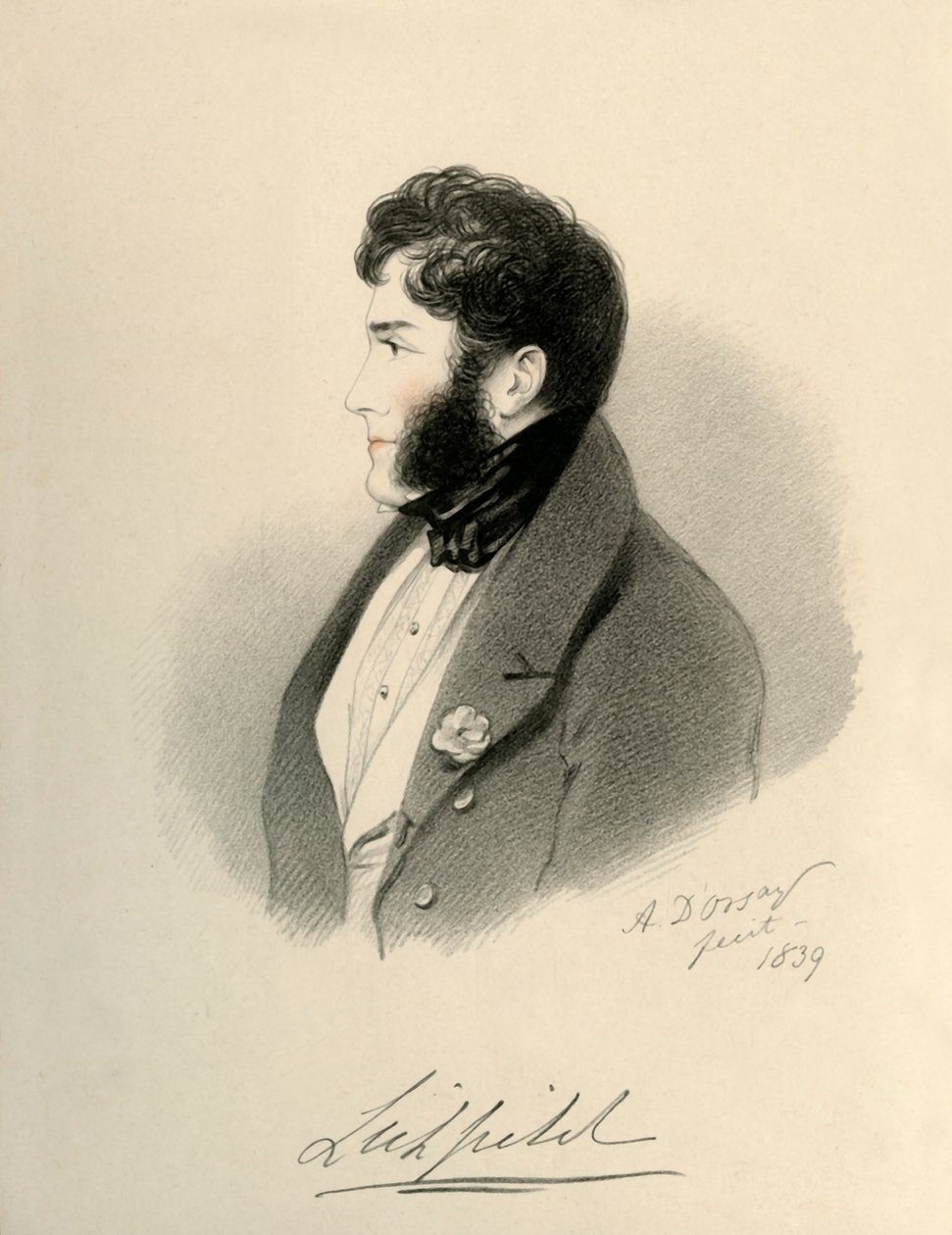 hrabě z Lichfield, 1839. od Richard James Lane