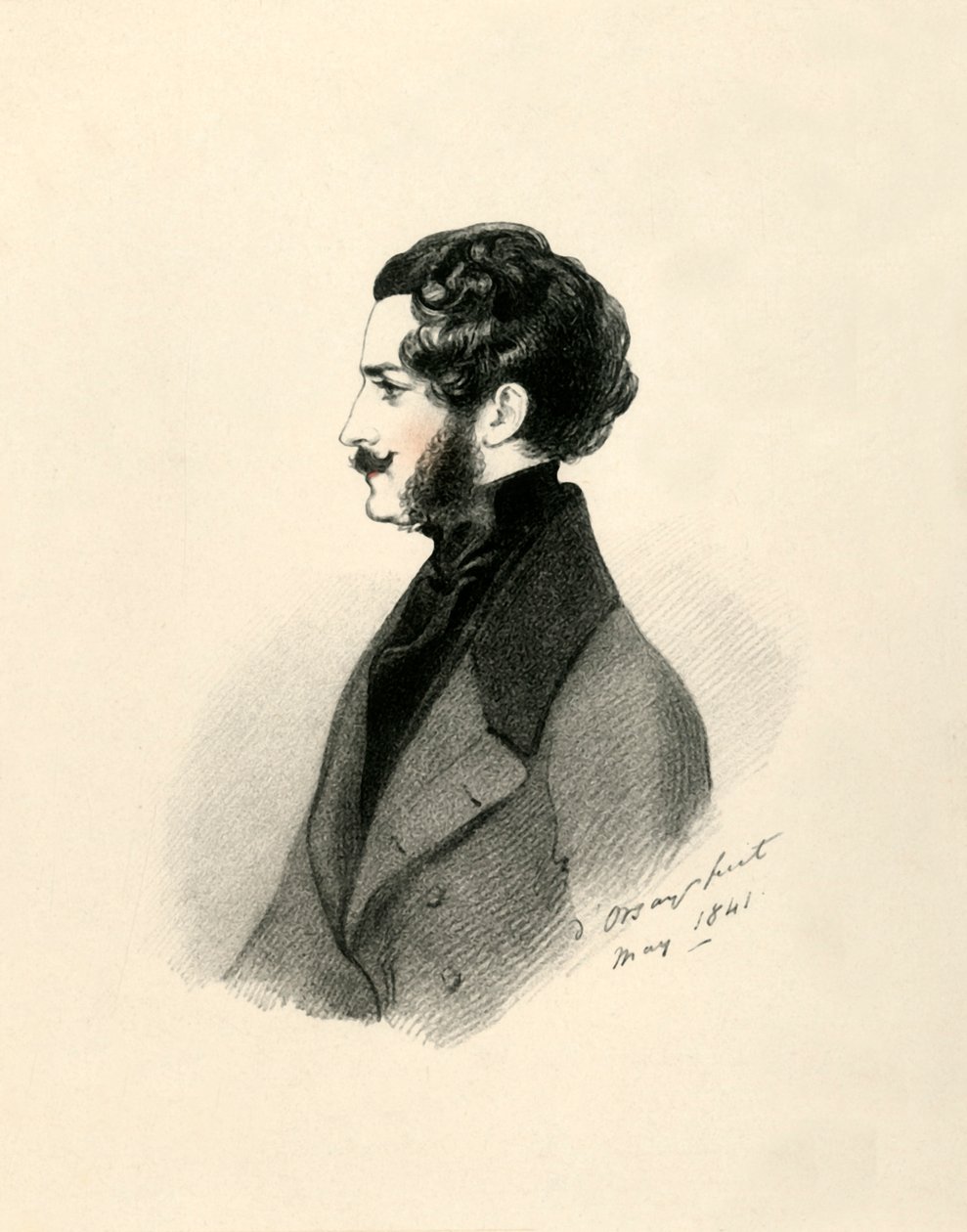Edmund St John Mildmay, 1841. od Richard James Lane