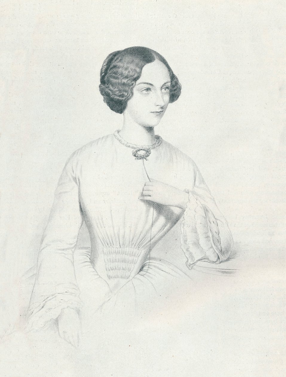 Johanna Wagner, 1852 od Richard James Lane