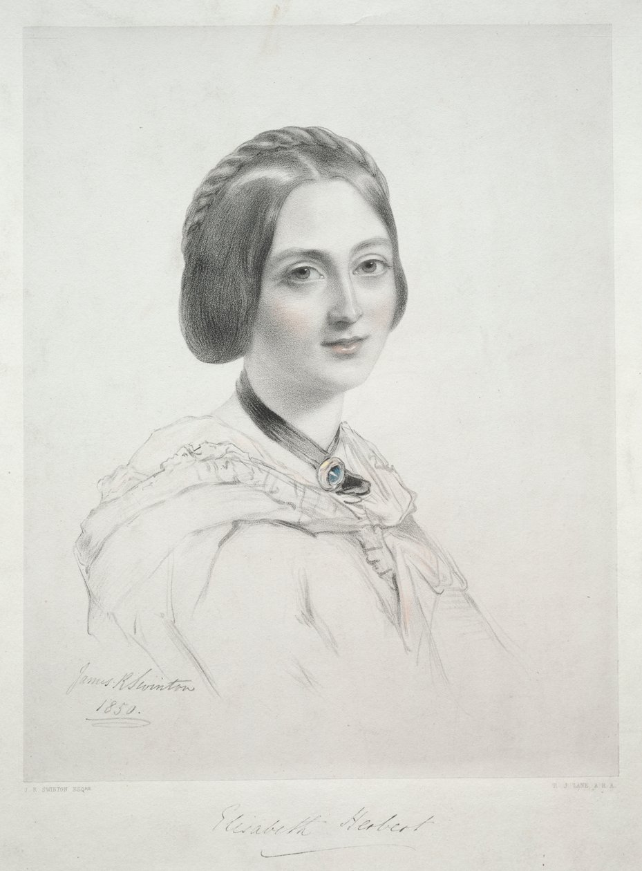 Lady Elizabeth Herbert od Richard James Lane