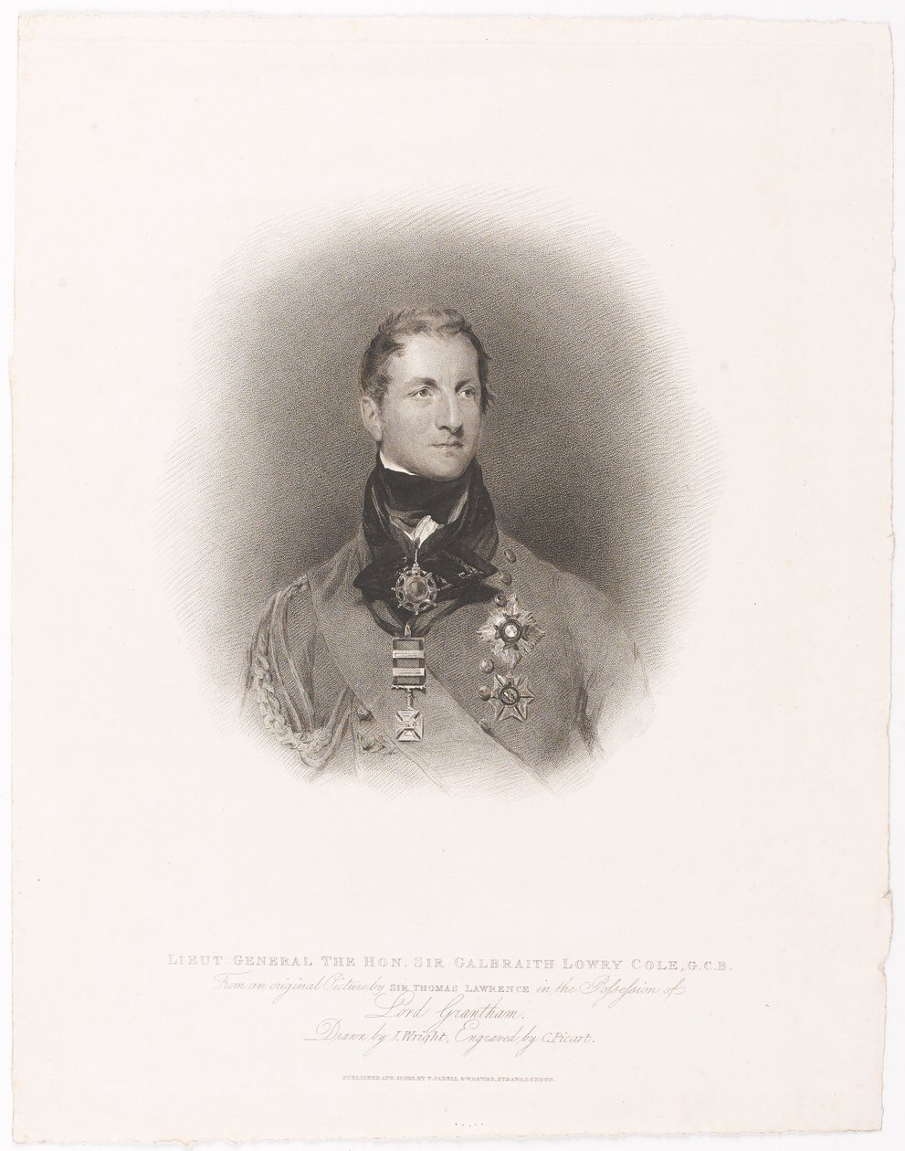 „Generálporučík Hon Sir Galbraith Lowry Cole GCB“ od Richard James Lane