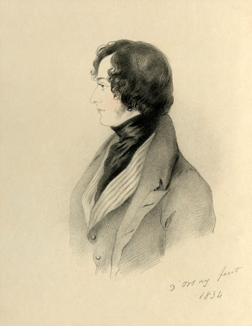Ctihodný poslanec Benjamin Disraeli, 1834. od Richard James Lane