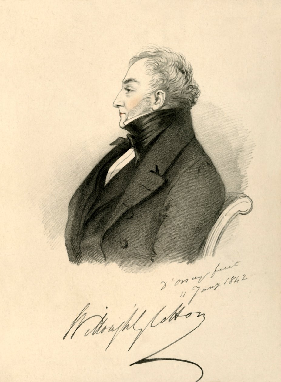 Sir Willoughby Cotton, 1842. od Richard James Lane