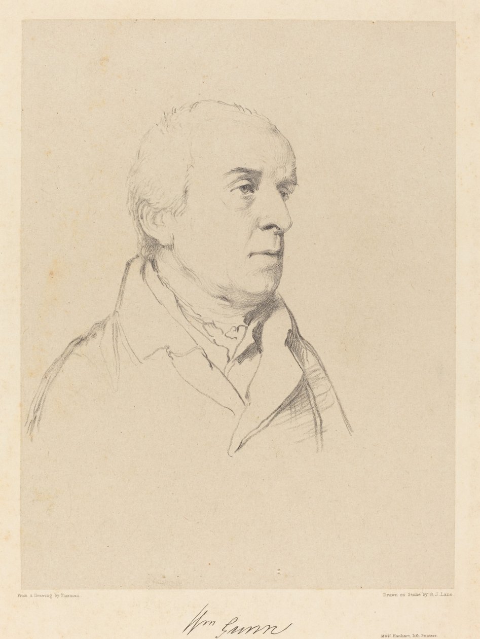 William Gunn od Richard James Lane after John Flaxman