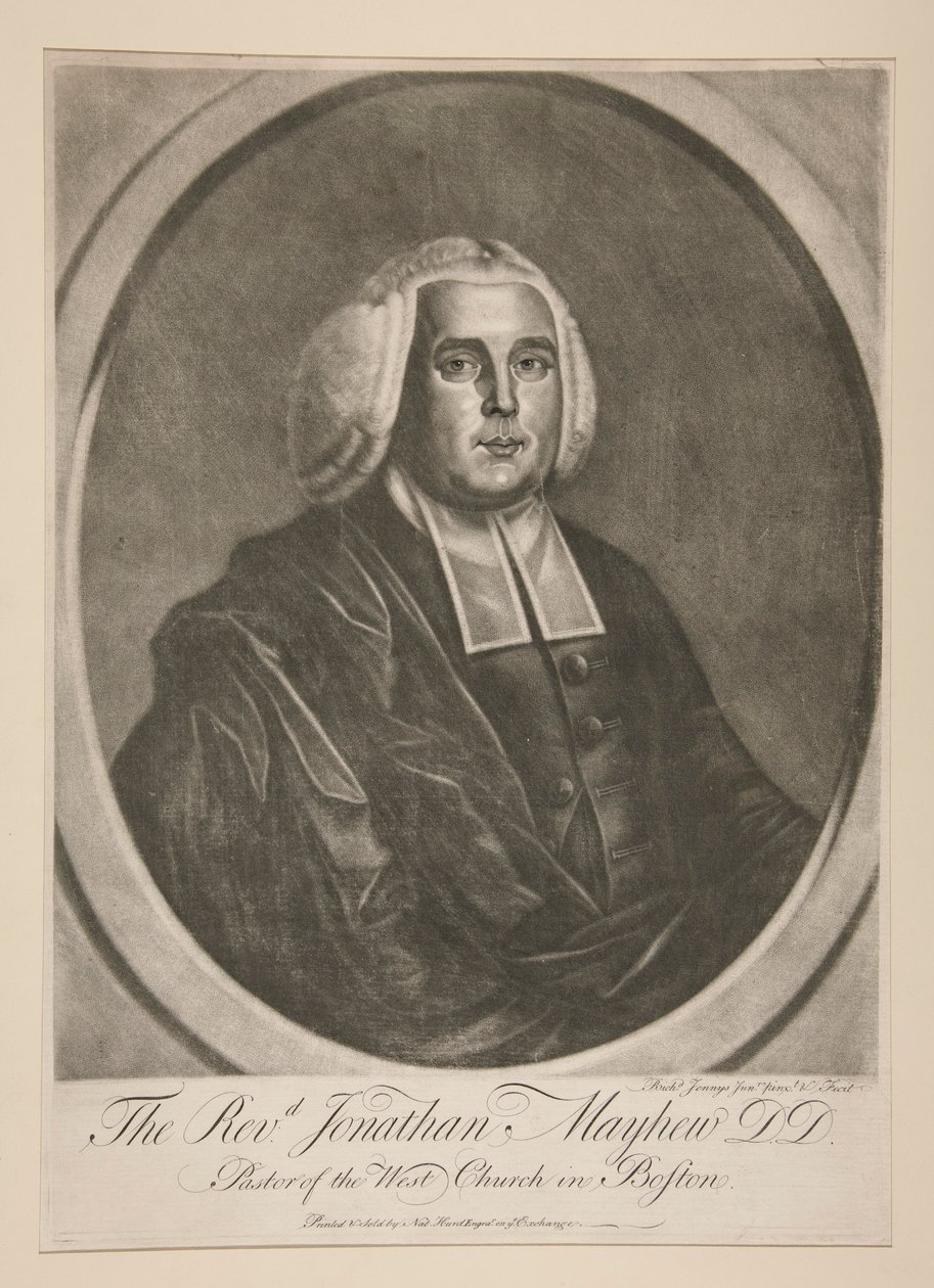 Rev.D Jonathan Mayhew, D.D. od Richard Jennys