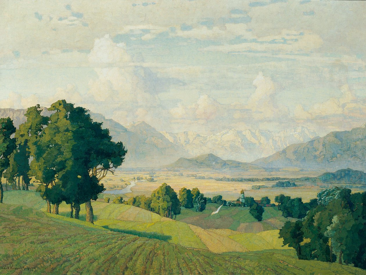 Krajina v Horním Bavorsku od Richard Kaiser