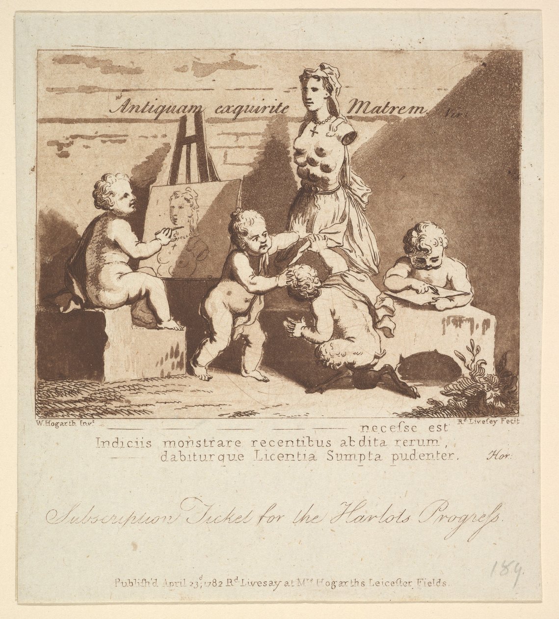 Chlapci pokukující v přírodě, 1782. od Richard Livesay