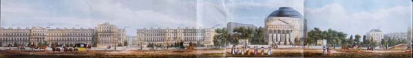 Cambridge Terrace, Koloseum a Clergy Orphan School, detail z 