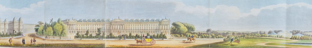 Hanover Terrace, detail z 