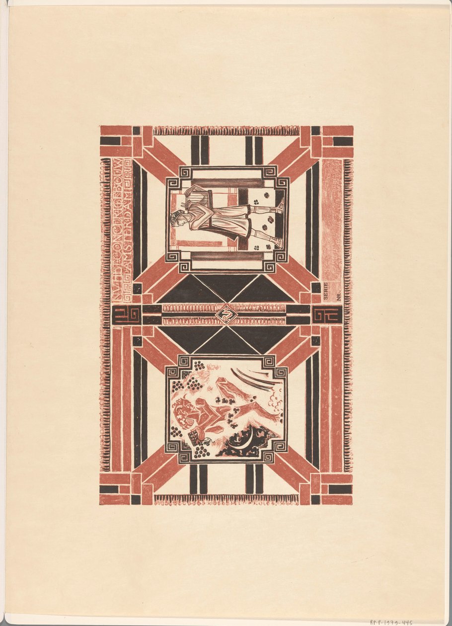 Návrh obálky pro: Concertgebouw Amsterdam Program od Richard Nicolaüs Roland Holst