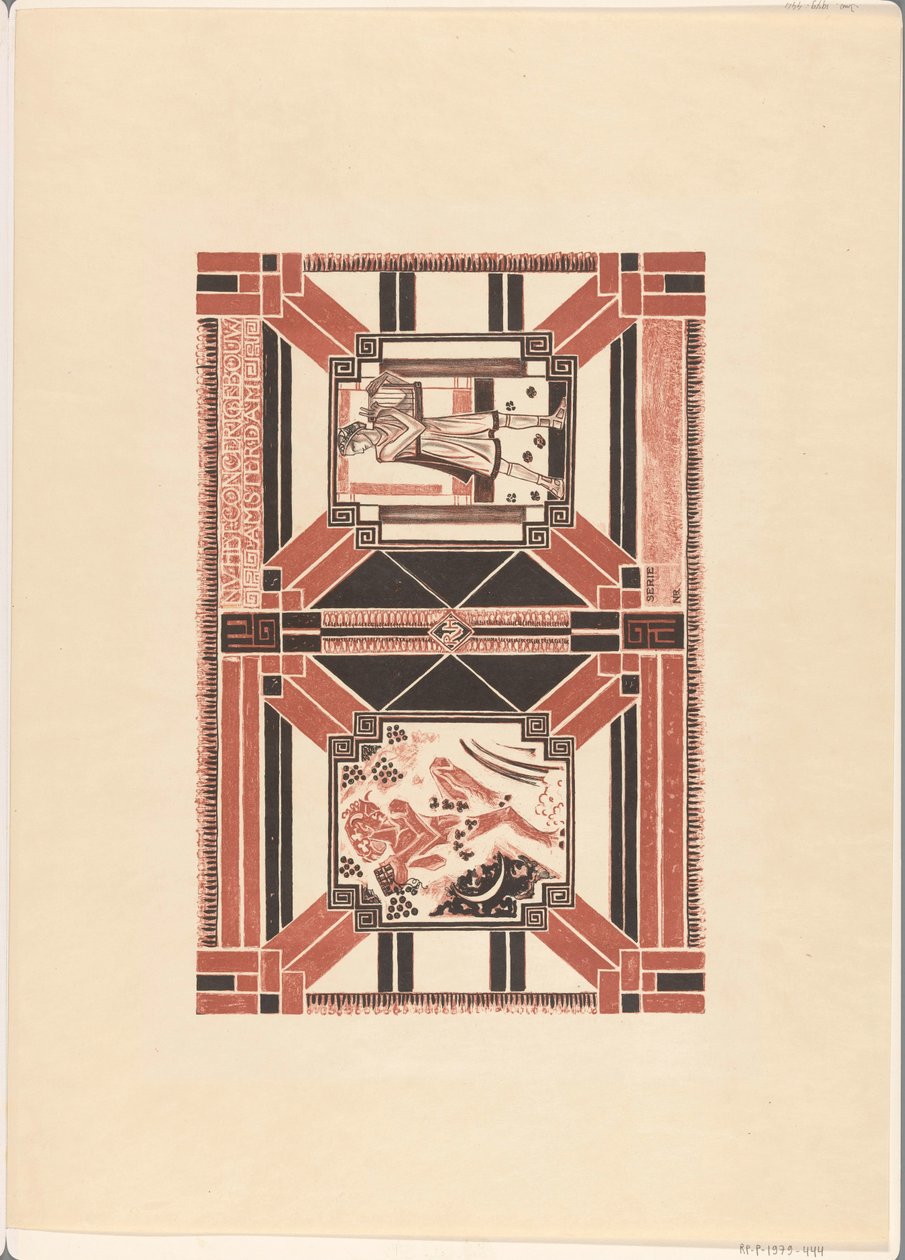 Návrh obálky pro: Concertgebouw Amsterdam Program od Richard Nicolaüs Roland Holst