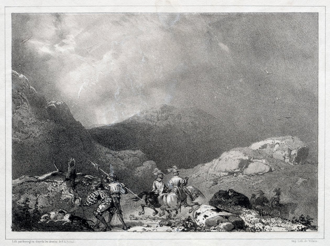 Glenfinlas, 1826. od Richard Parkes Bonington