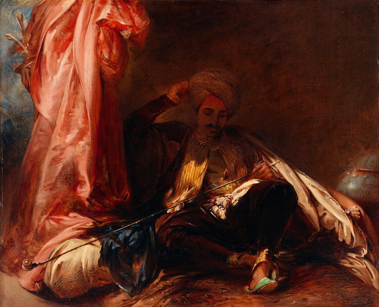 Chibouk od Richard Parkes Bonington