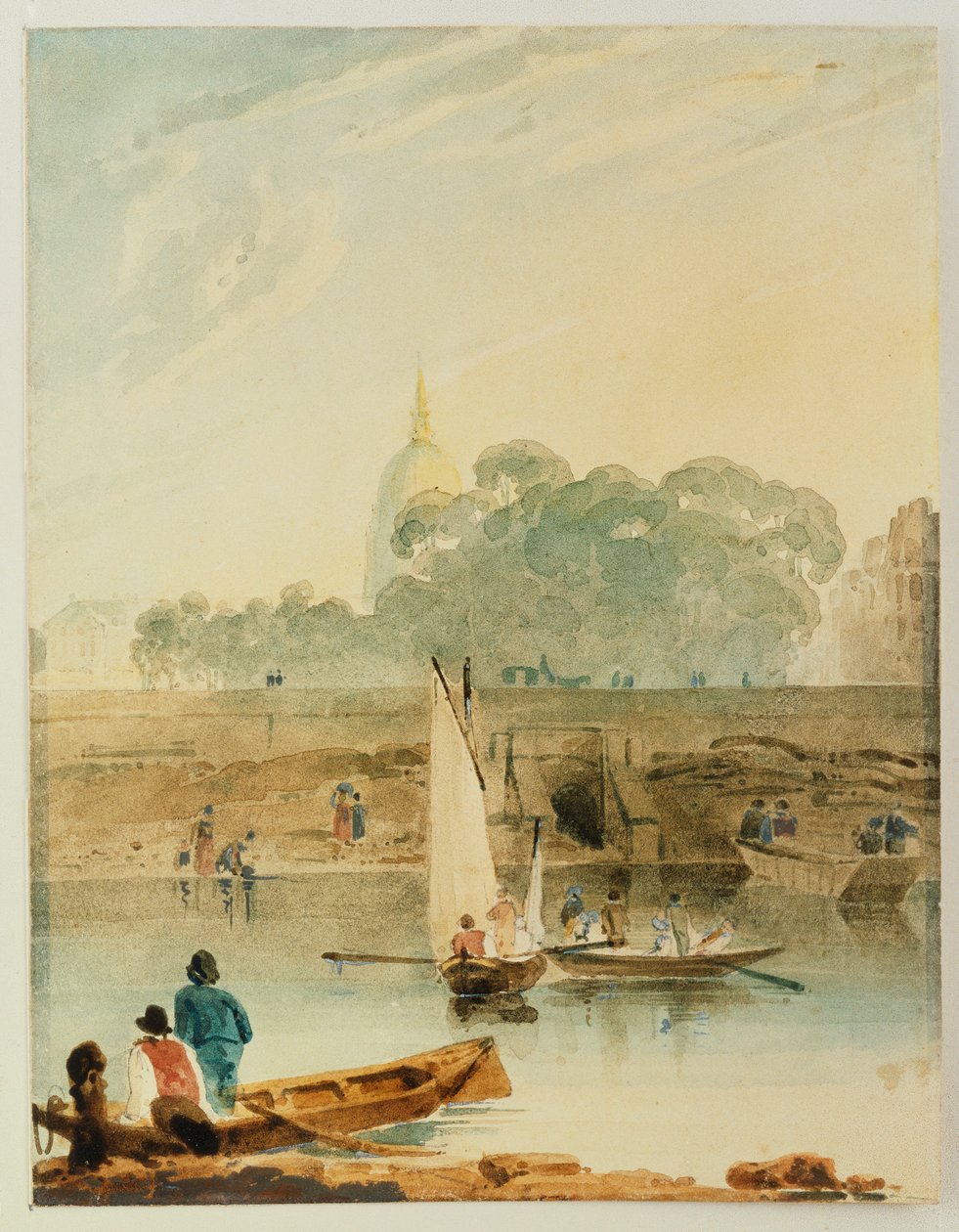 Hotel des Invalides od Richard Parkes Bonington