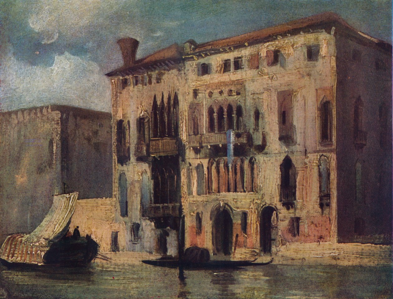 Pohled na Canal Grande, 19. století od Richard Parkes Bonington