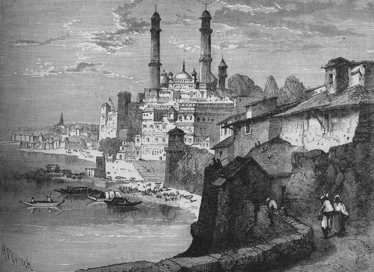 Benares, c1880 od Richard Principal Leitch