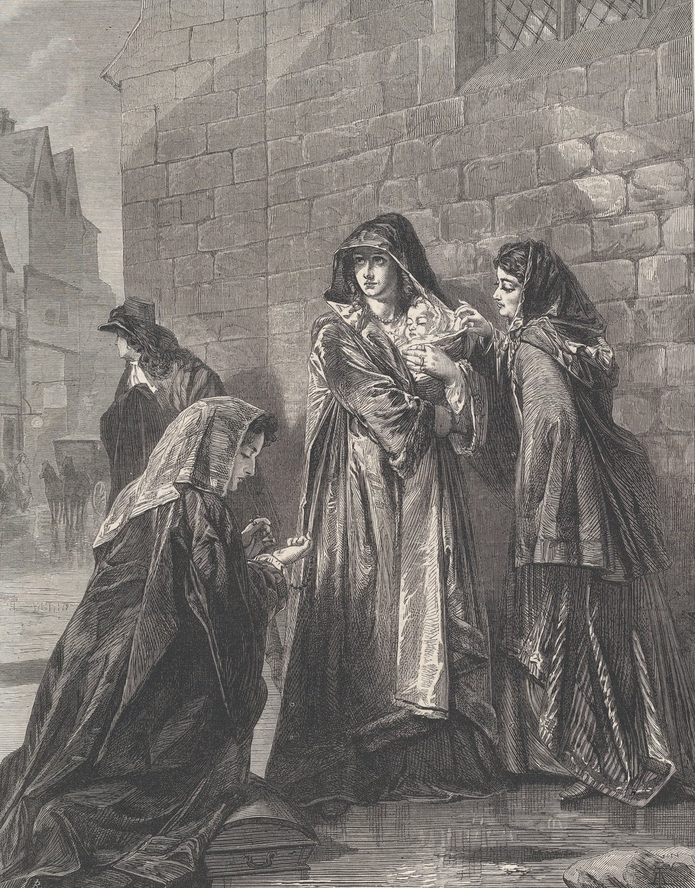 Let královny Jakuba II., z Illustrated London News, 3. srpna 1872. od Richard Principal Leitch