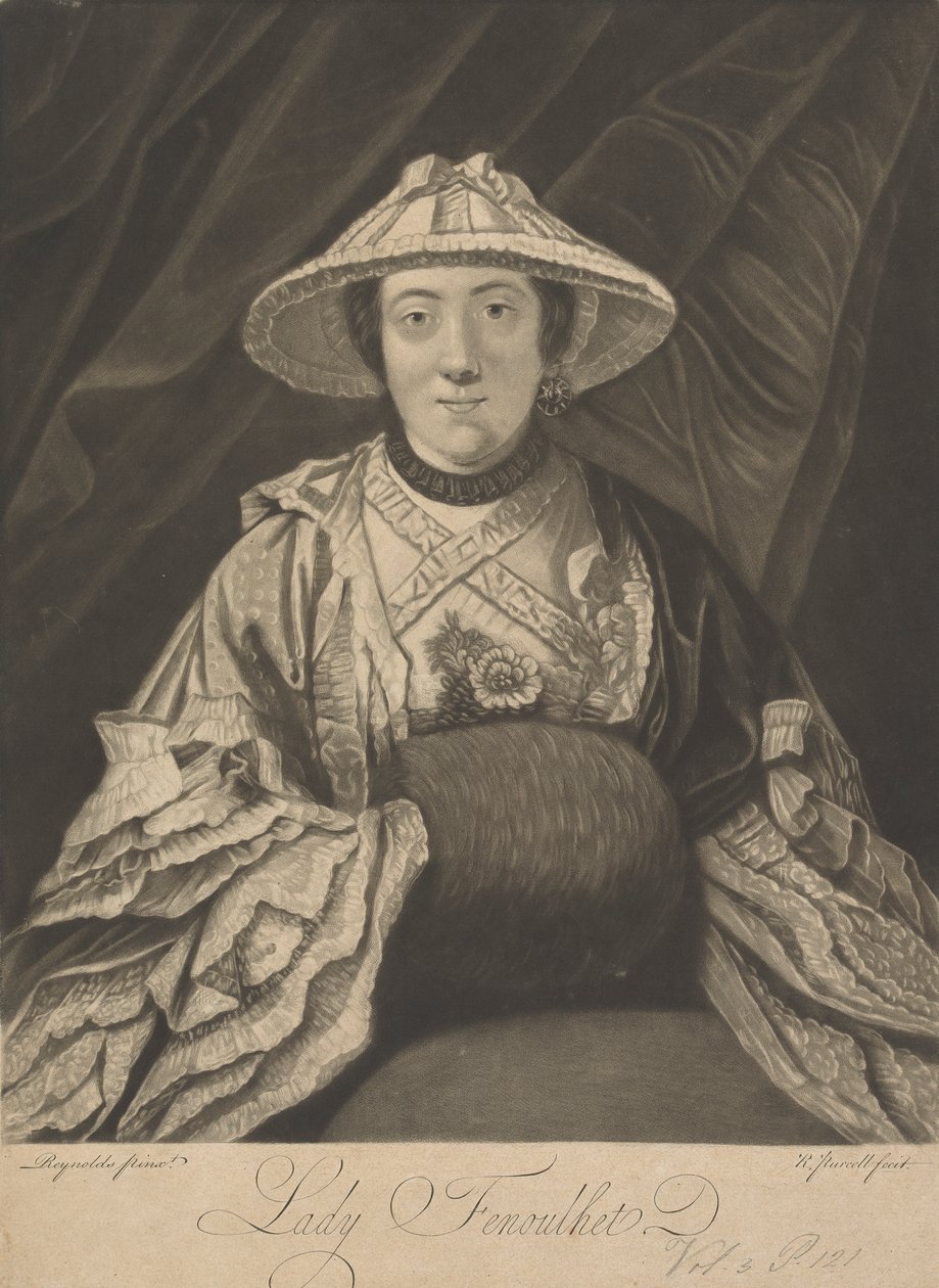 Lady Anne Fhoulhet (Née Day) od Richard Purcell