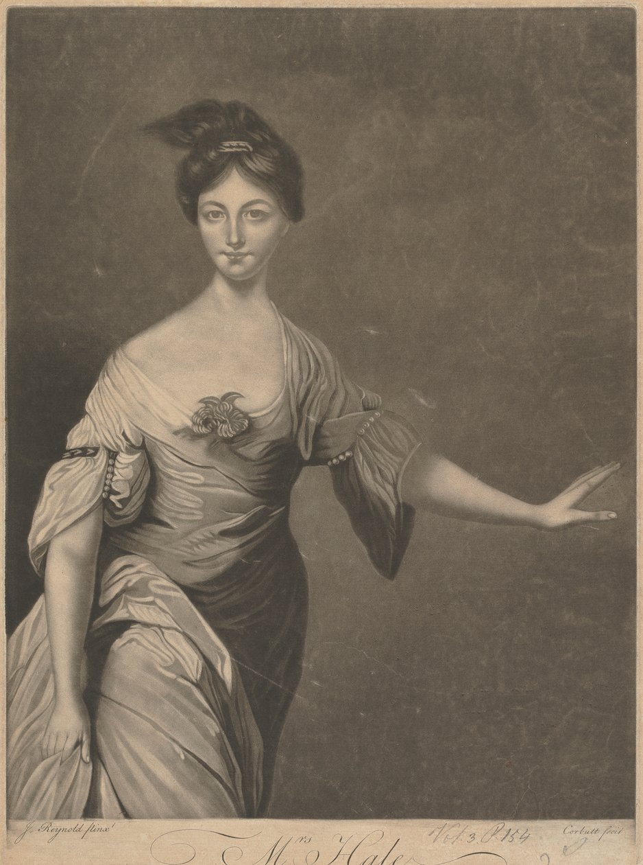 Mary Hale (rozená Chaloner), jako Euphrosyne v 