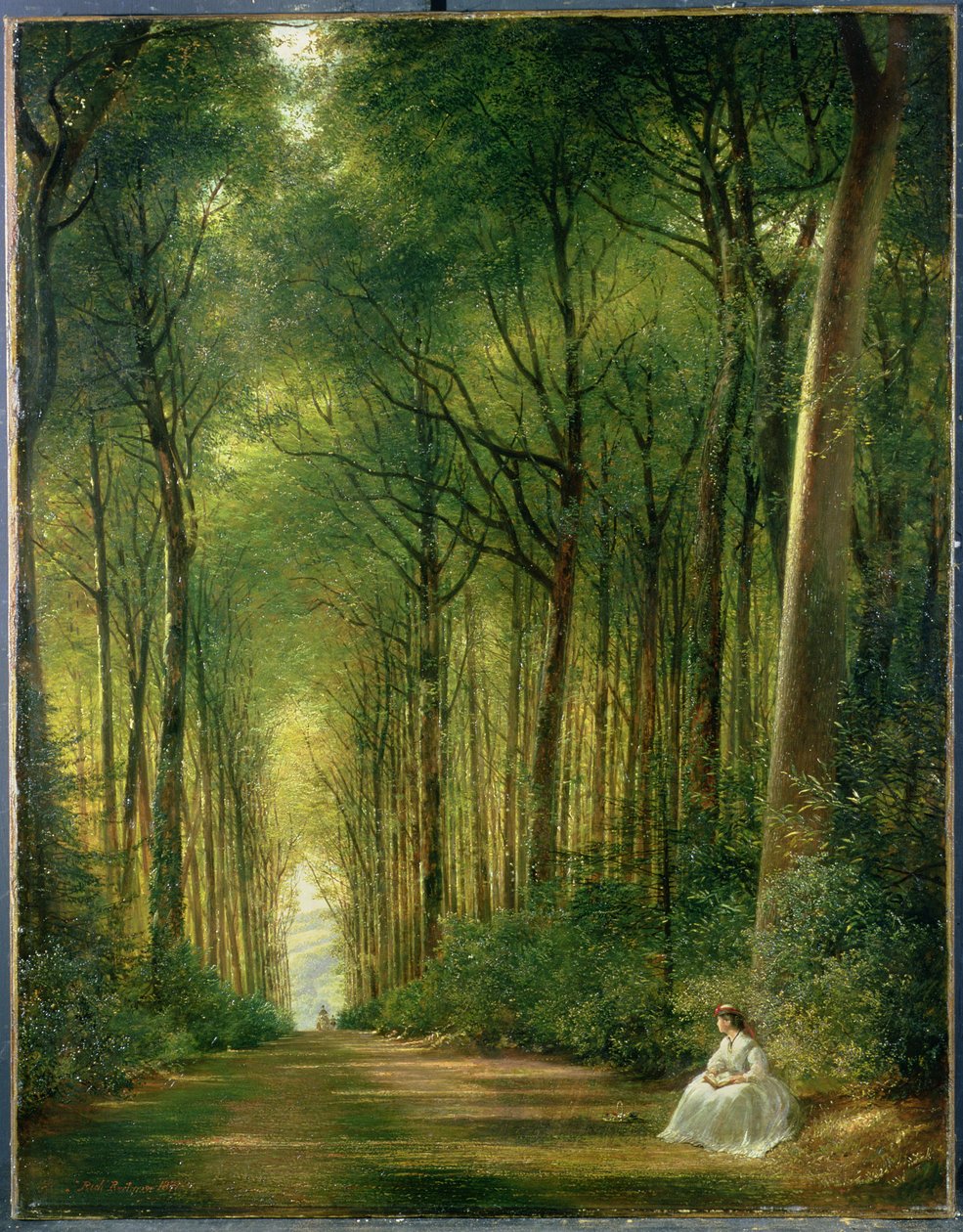 The Beech Avenue, Denbies, 1870 od Richard Redgrave