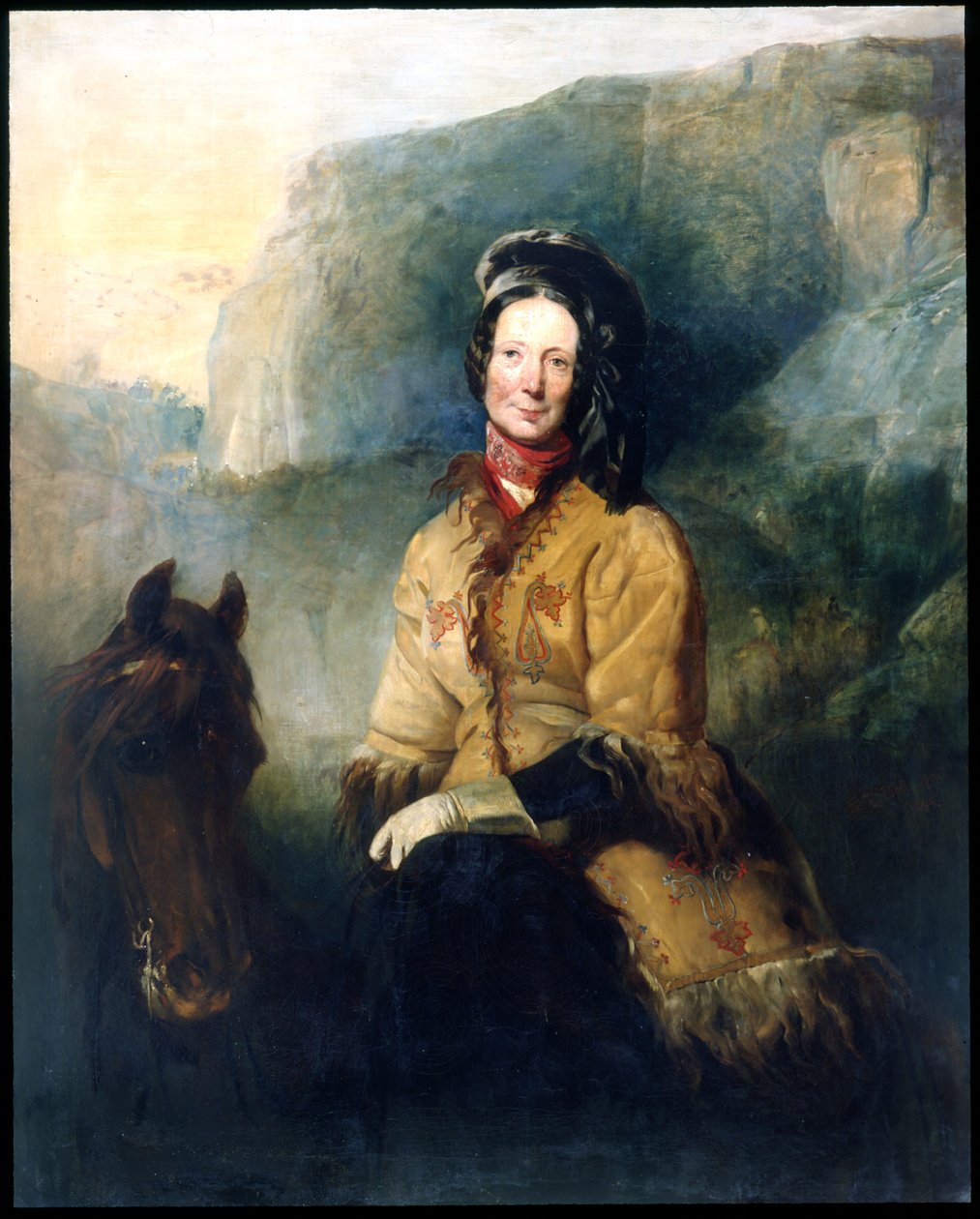 Lady Florentia Sale, na ústupu z Kábulu, Kábulská katastrofa od Richard Thomas Bott