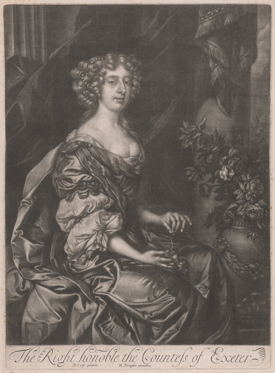 Správná počestná hraběnka z Exeteru (Anne, † 1703) od Richard Tompson