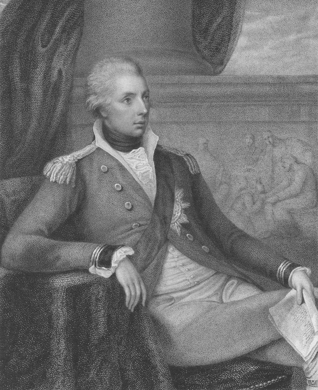 Frederick Howard, 5. hrabě z Carlisle, rytý Thomas Ryder, 1800 od Richard Westall