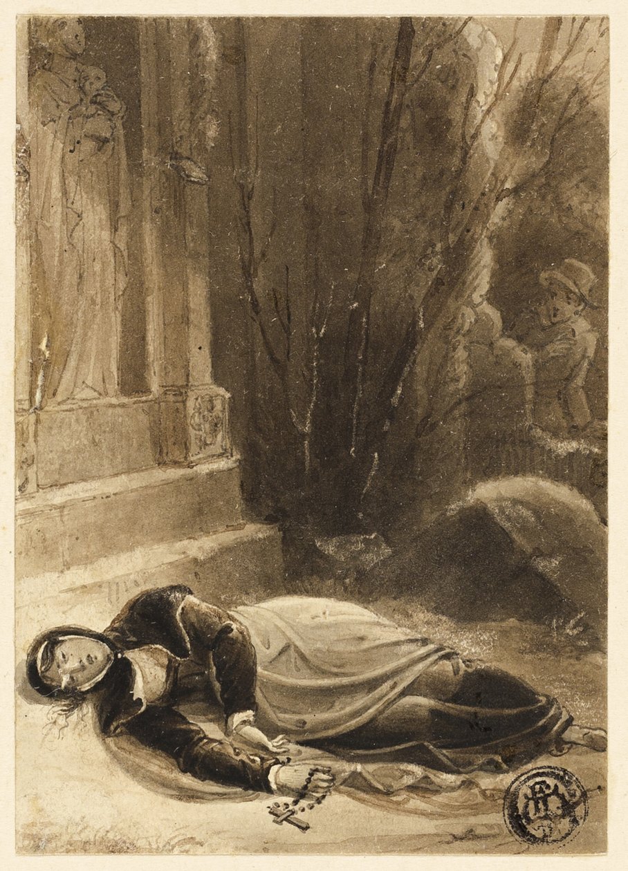 Paní jezera od Richard Westall