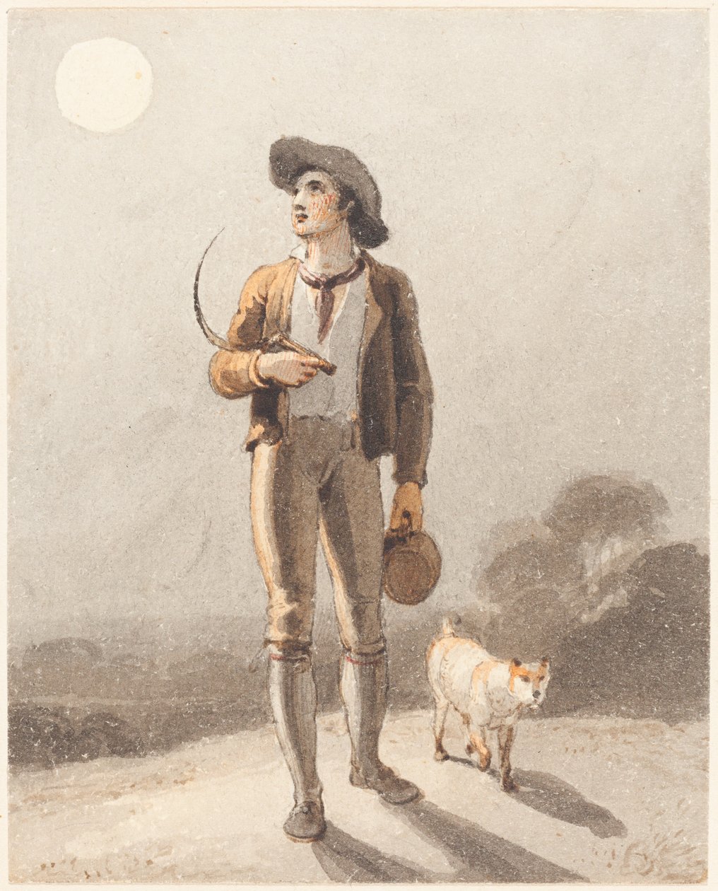 The Reaper (The Harvest Moon) od Richard Westall