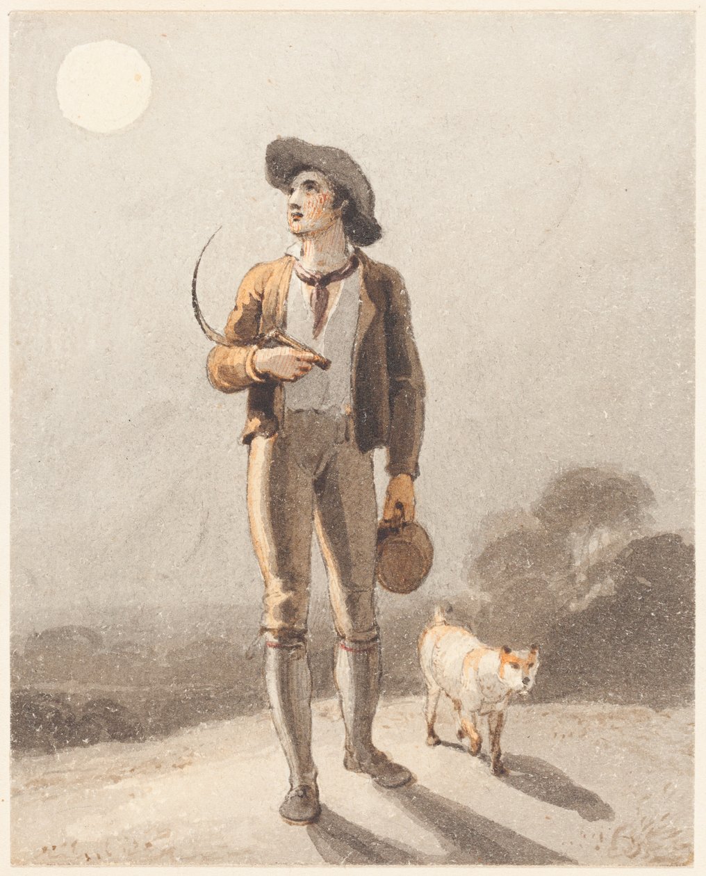 Žnec (Žňový měsíc) od Richard Westall