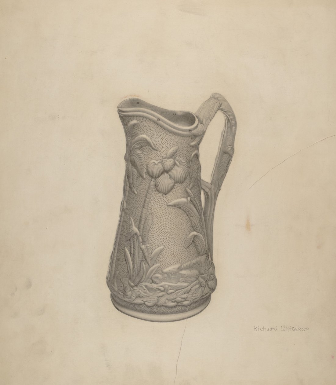 Džbán na sirup Parian Ware od Richard Whitaker