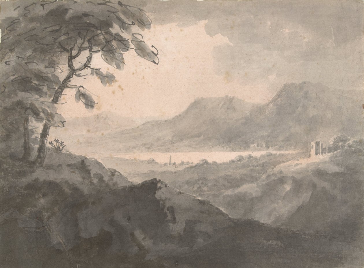 Více na horách od Richard Wilson (attributed to)