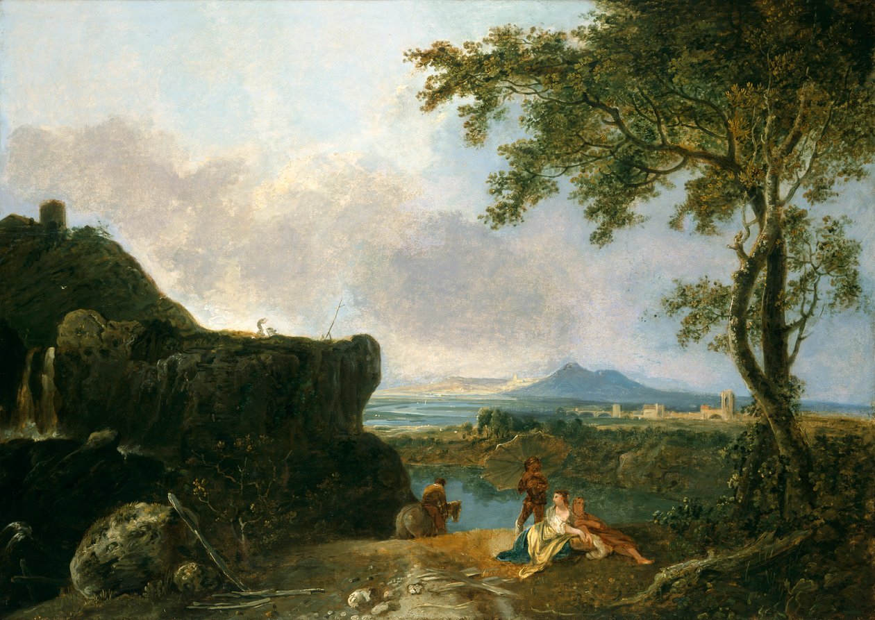 Bílý mnich, 1733-1782 od Richard Wilson