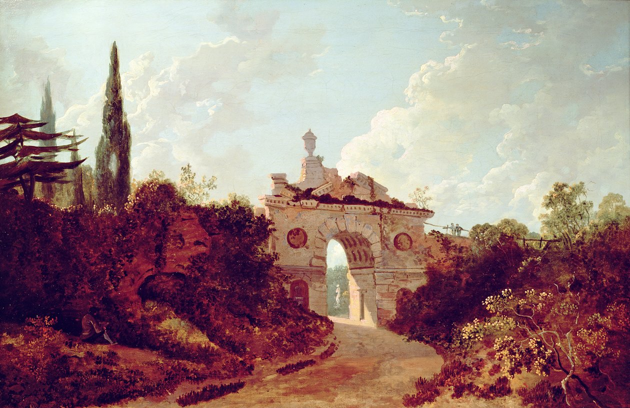 Kew Gardens: Ruined Arch od Richard Wilson
