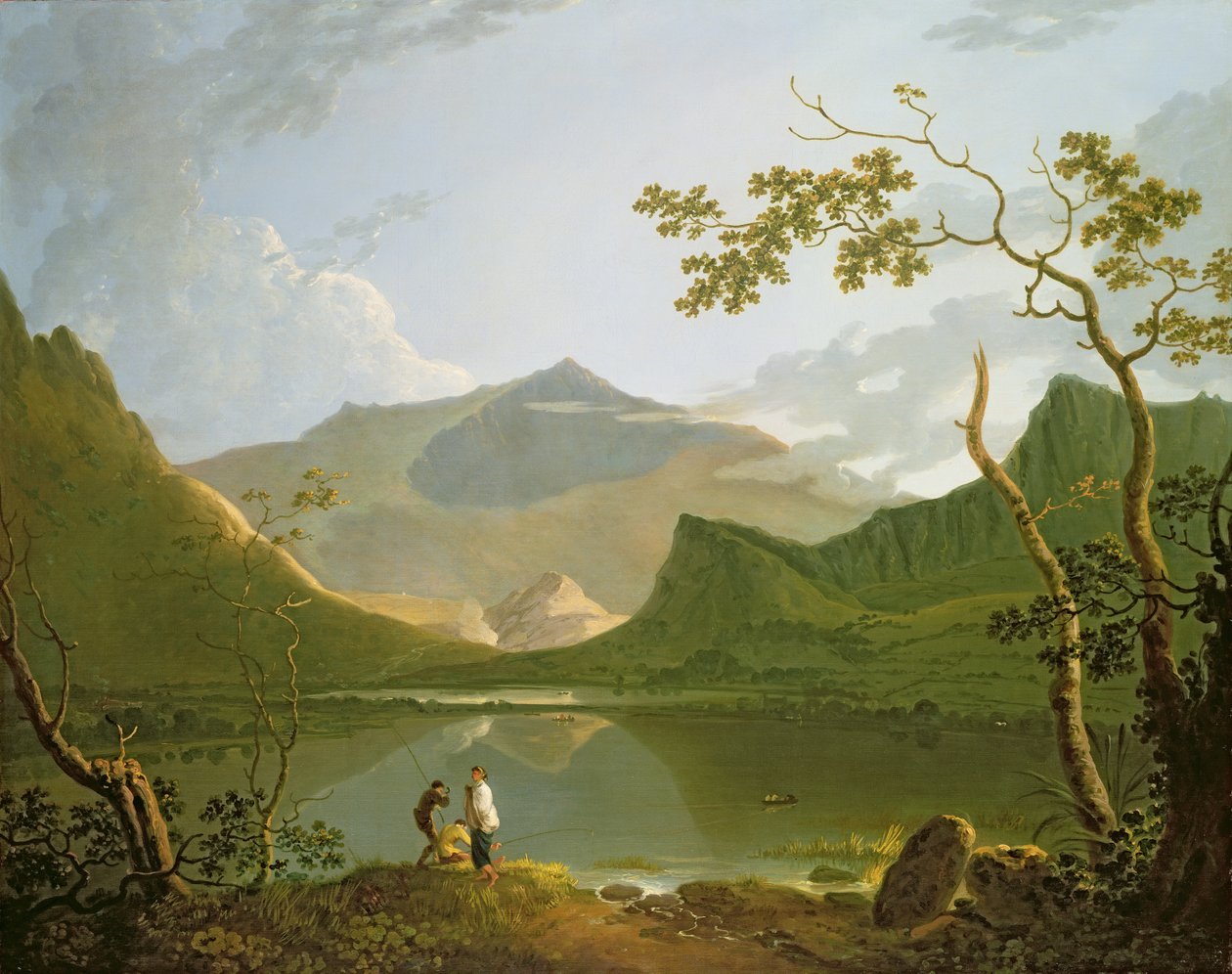 Snowdon (olej na plátně) od Richard Wilson