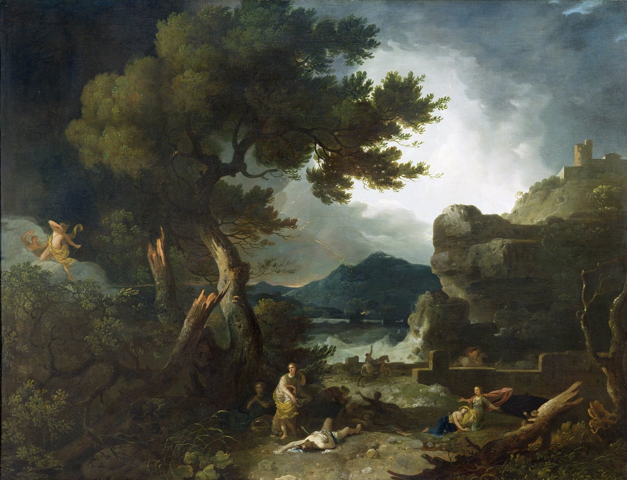 Zkáza dětí Niobe od Richard Wilson