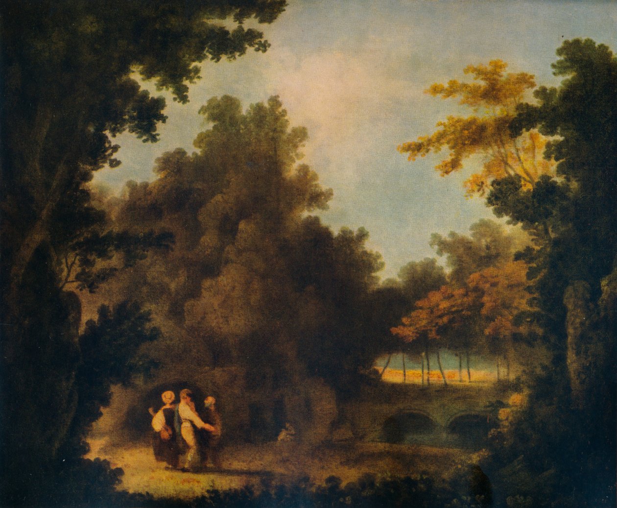 The Ermitage, Villa Madama, c1762, 1938 od Richard Wilson
