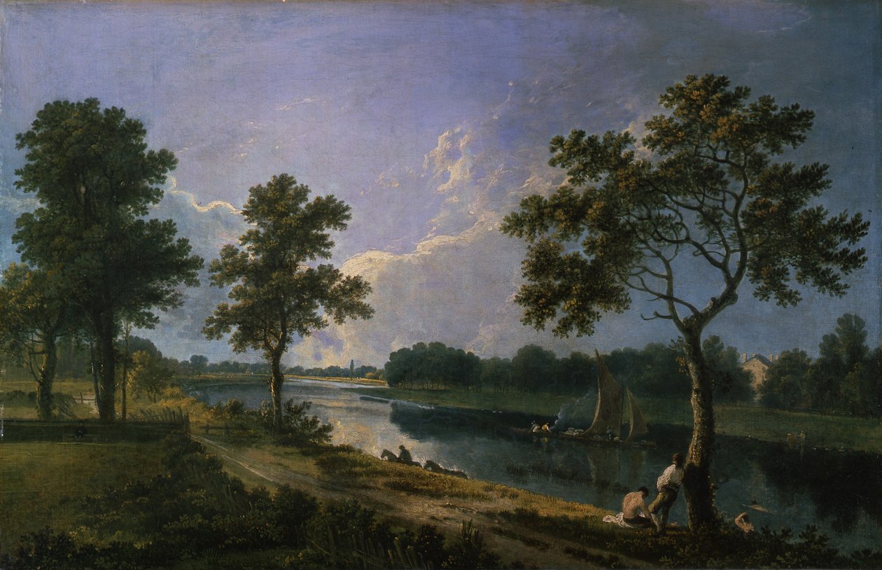 Temže v Twickenhamu od Richard Wilson