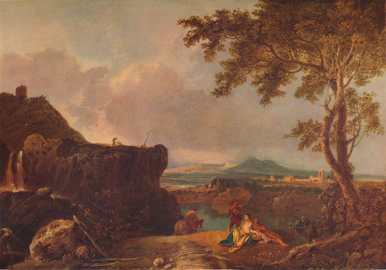 Bílý mnich II, c1775, 1938 od Richard Wilson