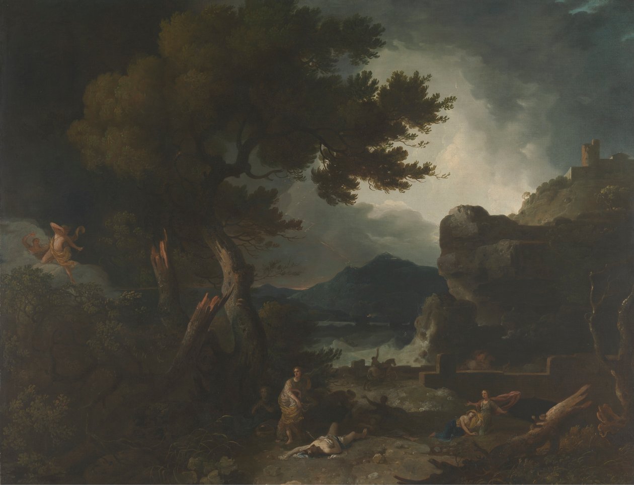 Zničení dětí Niobe od Richard Wilson