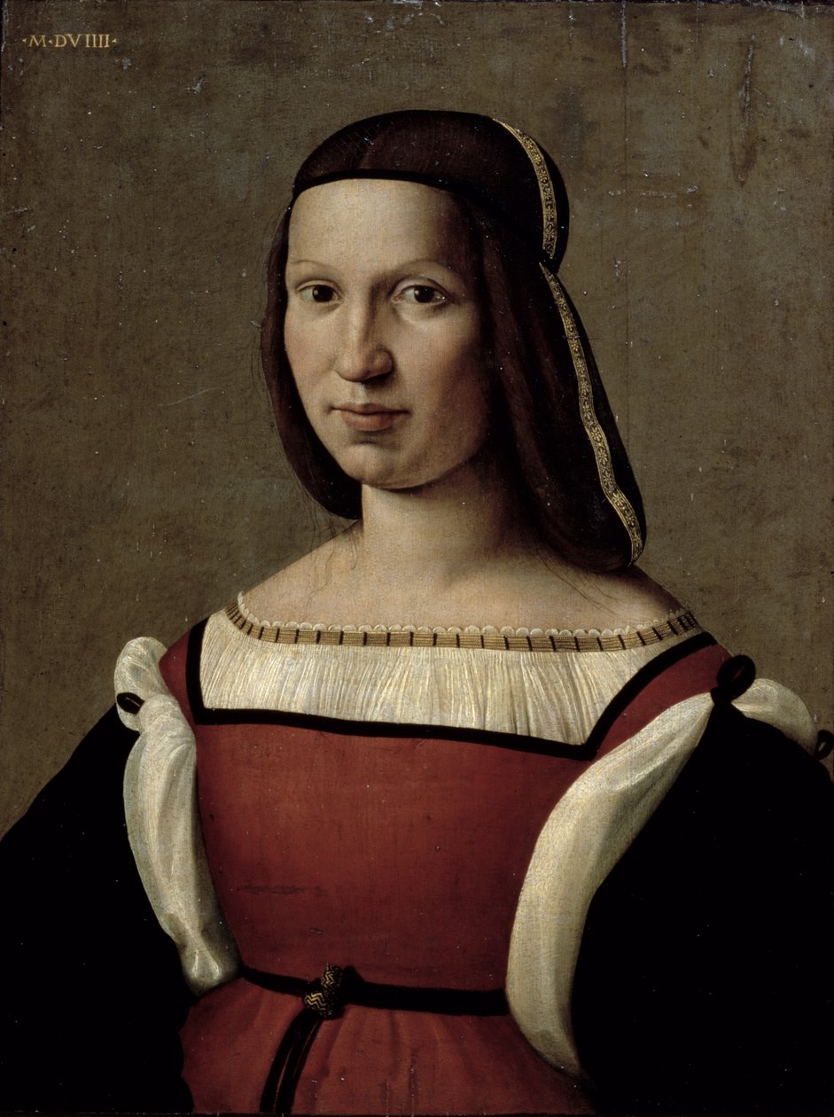 Portrét ženy, 1509 od Ridolfo , Il Ghirlandaio