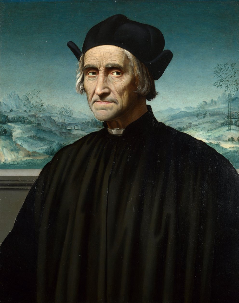 Portrét Girolamo Benivieni od Ridolfo del Ghirlandaio