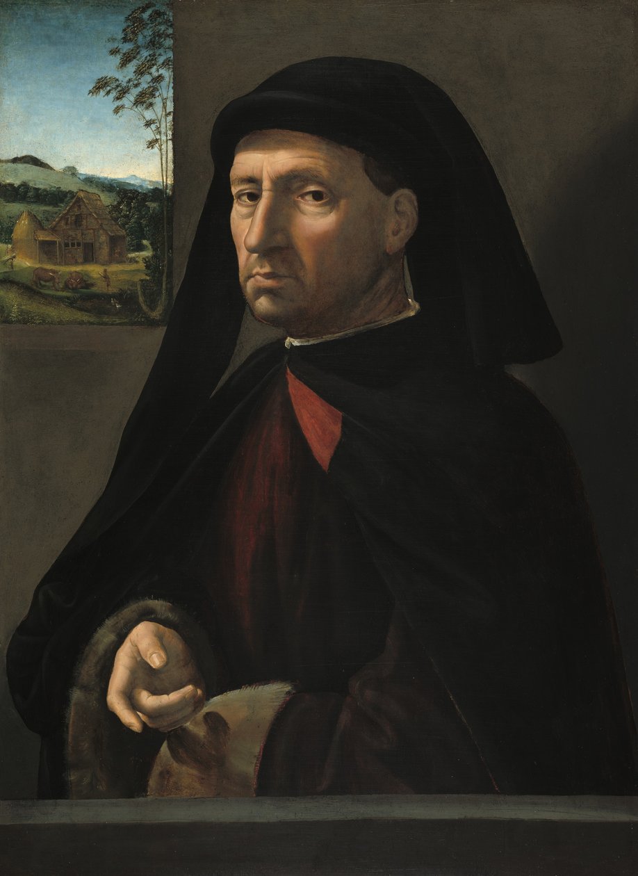 Portrét gentlemana, kolem roku 1505 od Ridolfo Ghirlandaio