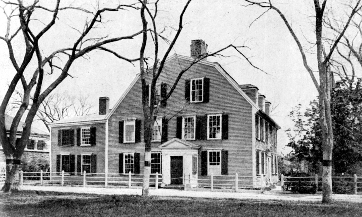 Dům Olivera Wendella Holmese v Cambridge, Mass., U.S.A., 1923. od Rischgitz Collection