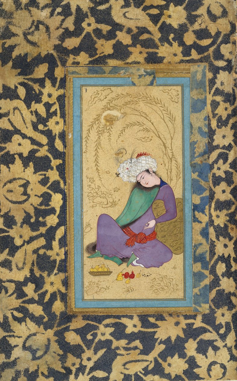 Muž v kožichu, ca. 1600. od Riza