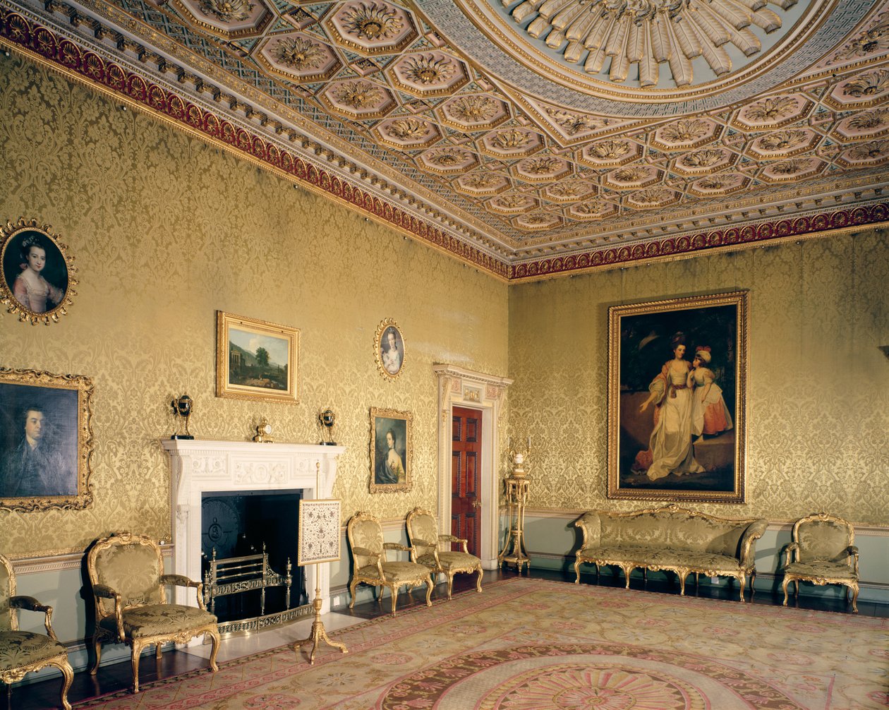 Přijímací pokoj od Adama, kolem 1770-80 od Robert Adam