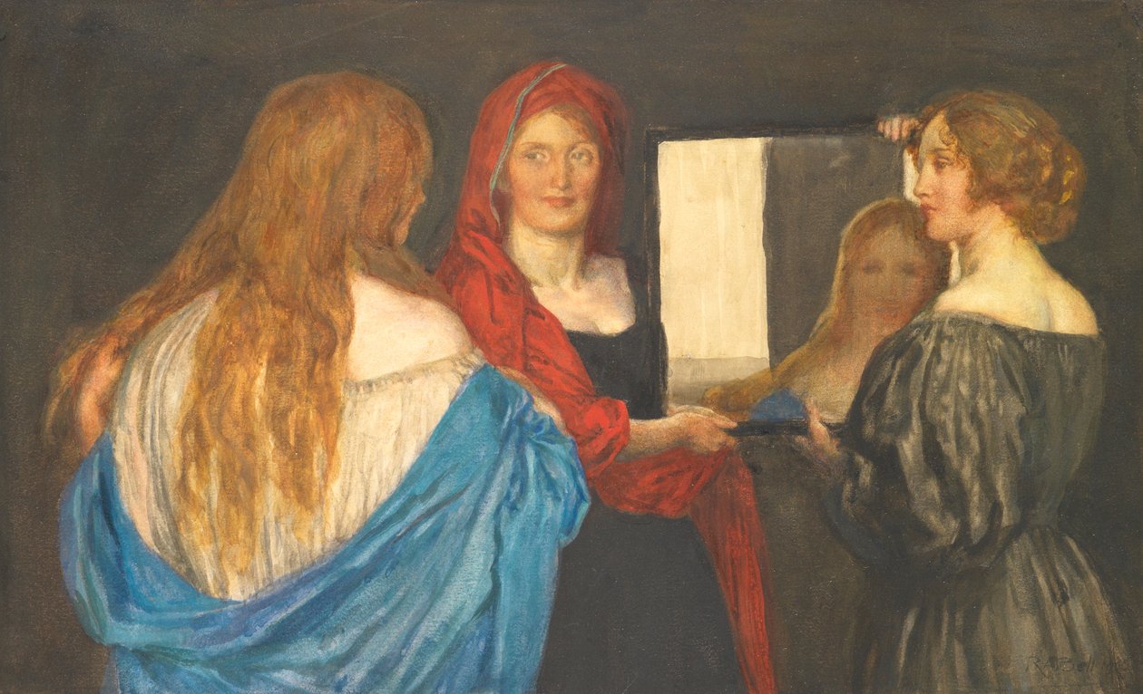 The Toilet, 1905 (wc na palubě) od Robert Anning Bell
